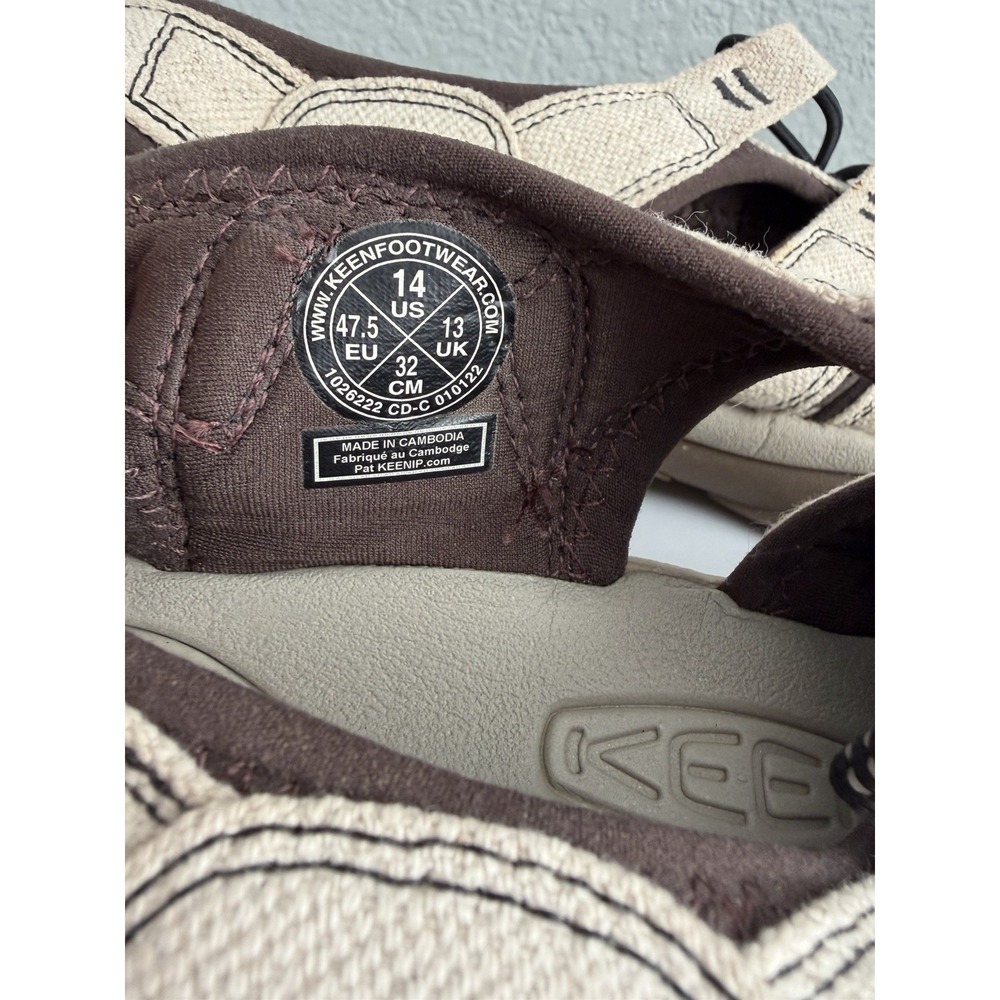 KEEN Newport H2 Men's Sandals US 14 EU 47.5 Beige Brown Waterproof Hiking - Picture 2 of 12